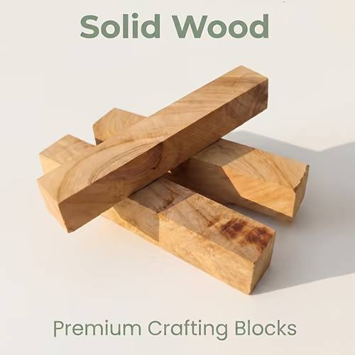 item picture wood 2pcs 12 x 2 x 2cm square sticks unfinished natural strips for crafts wood carving model building miniatures home decoration