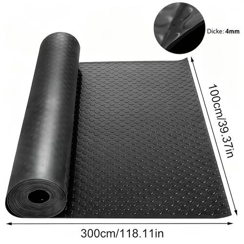 1 2 3 4 floor mat printed multi functional rubber floor mat 4mm thick anti slip rubber carpet roll anti slip mat floor mat durable and easy to clean suitable for garages kitchens bedrooms swimming pools and bathrooms