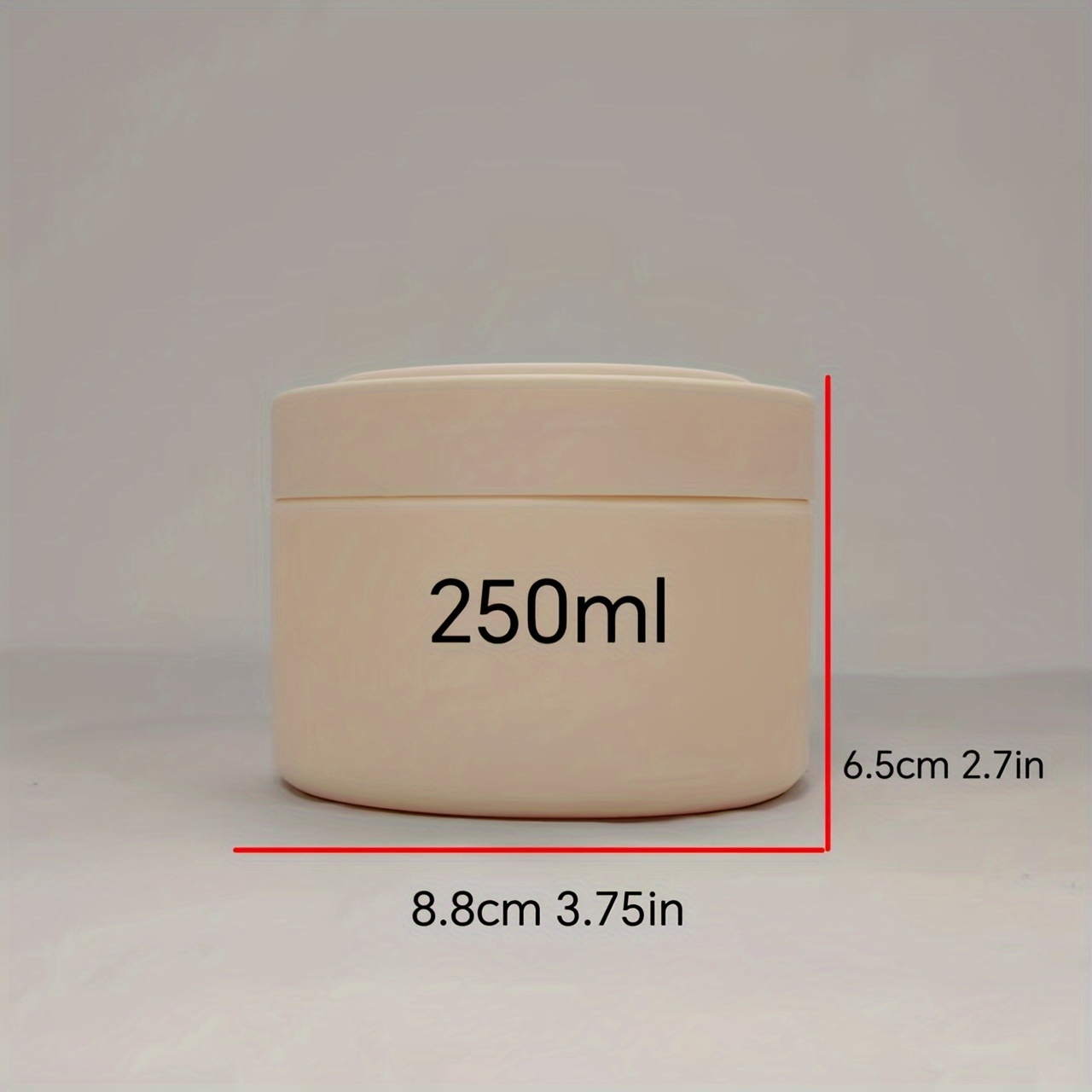 TEMU Reusable Plastic Jar For Skincare Products: Moisturizers, Hair Masks, , Face Creams, Exfoliants, Snacks, Dried Fruits, And Medications. ,