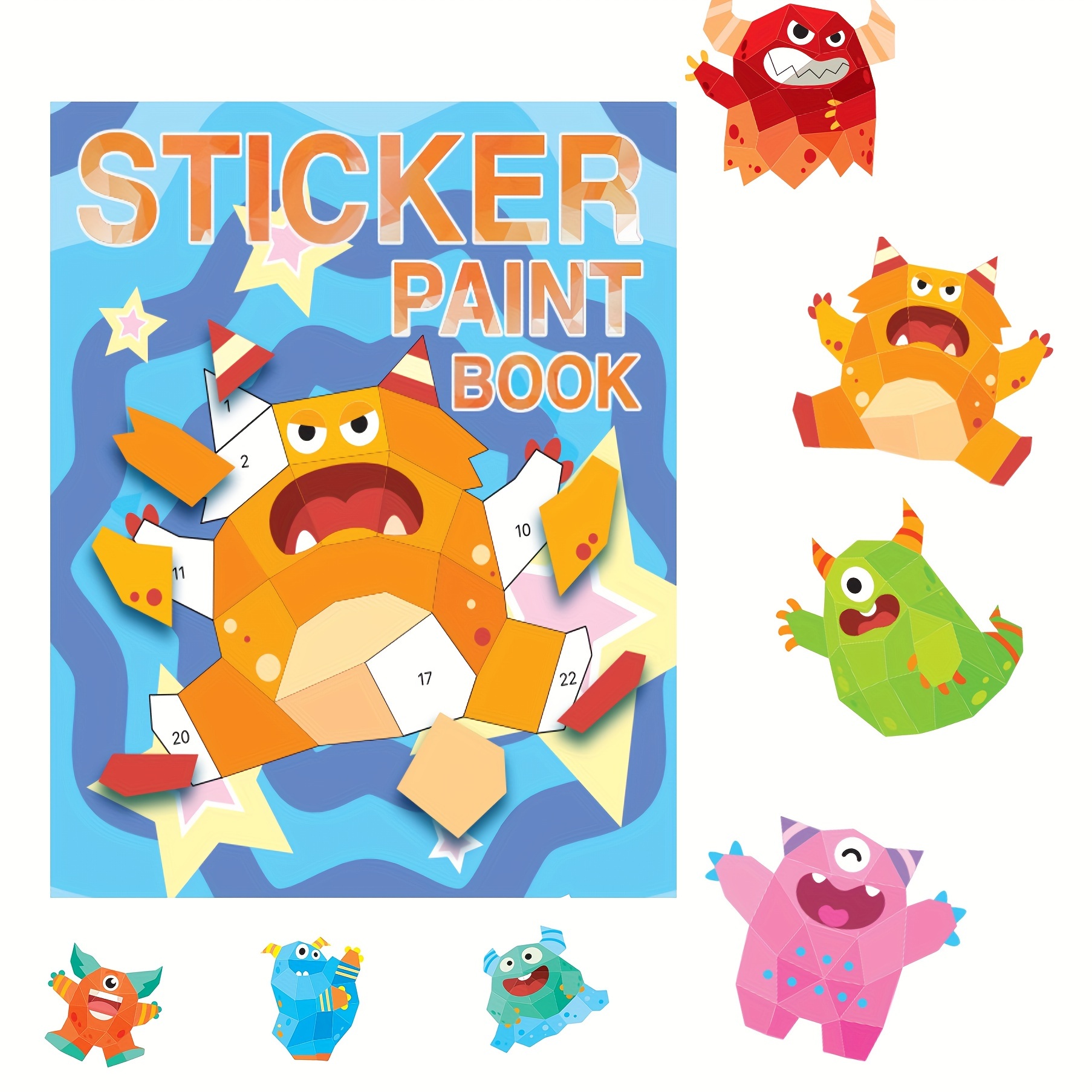 

1pc Crafts Painting Books, , For Christmas , Toy