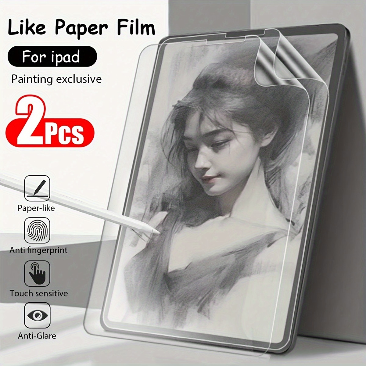 Anti Glare Paperlike Screen Protector For Ipad 6th Generation