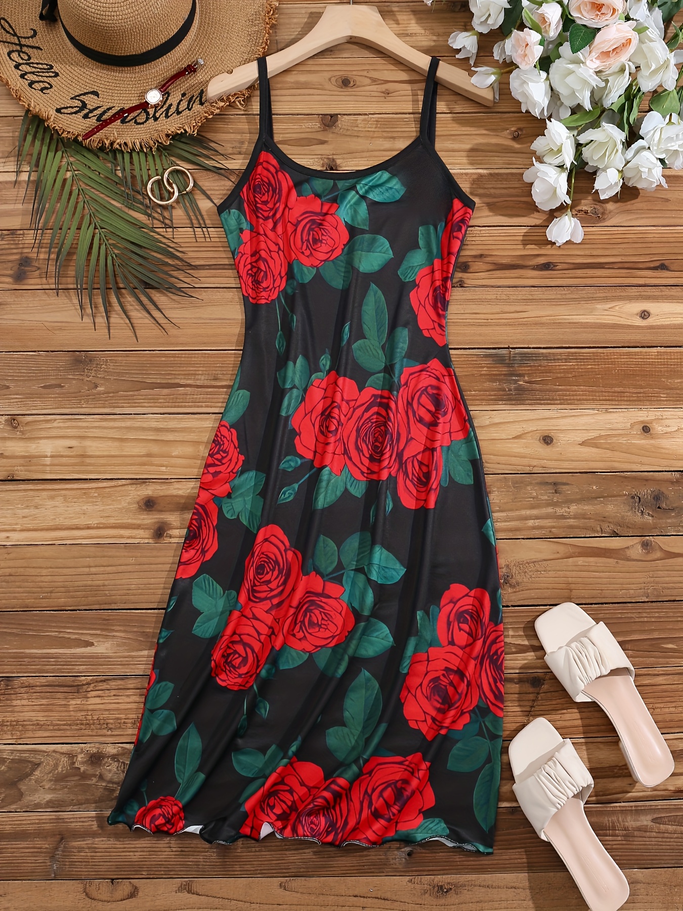 green emerald velvet dress Festival Rose Slip Dress ~ Blue  Shake Your Bon Bon