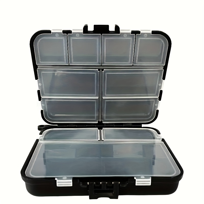 

1pc Multi-compartment Storage Box, Portable Tackle Box, Fishing Accessory Organizer