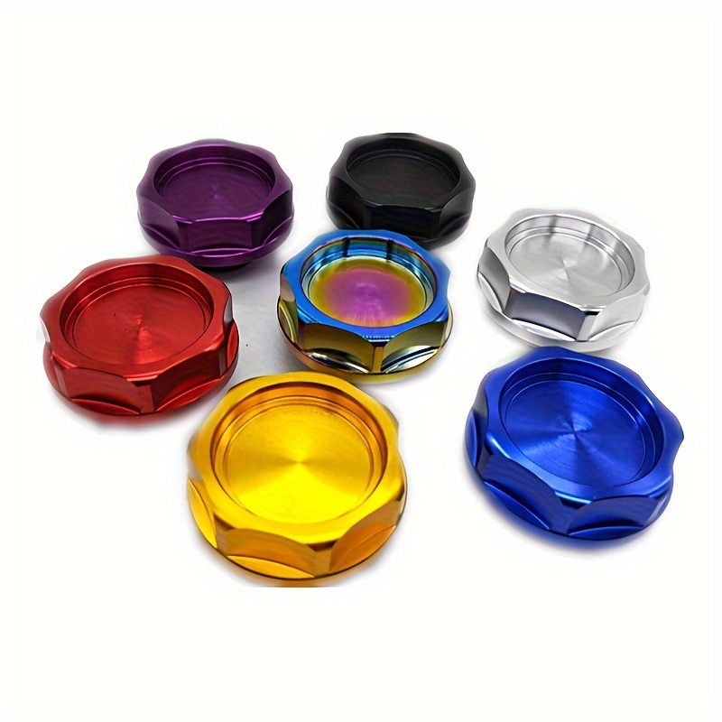 

1pc Automobile Modification Aluminum Oil Cap, Suitable For Honda Series, For Nissan Series, For Suzuki Series