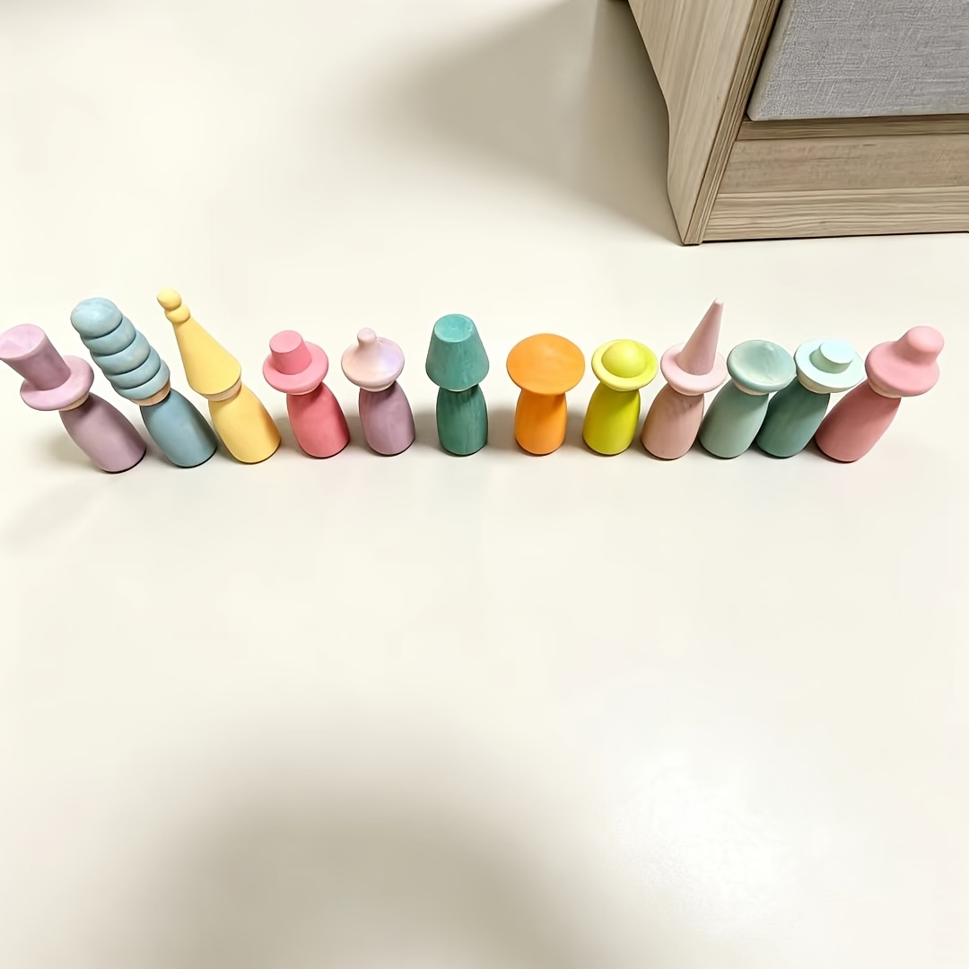 Stackable Doll Building Blocks for Creative Play