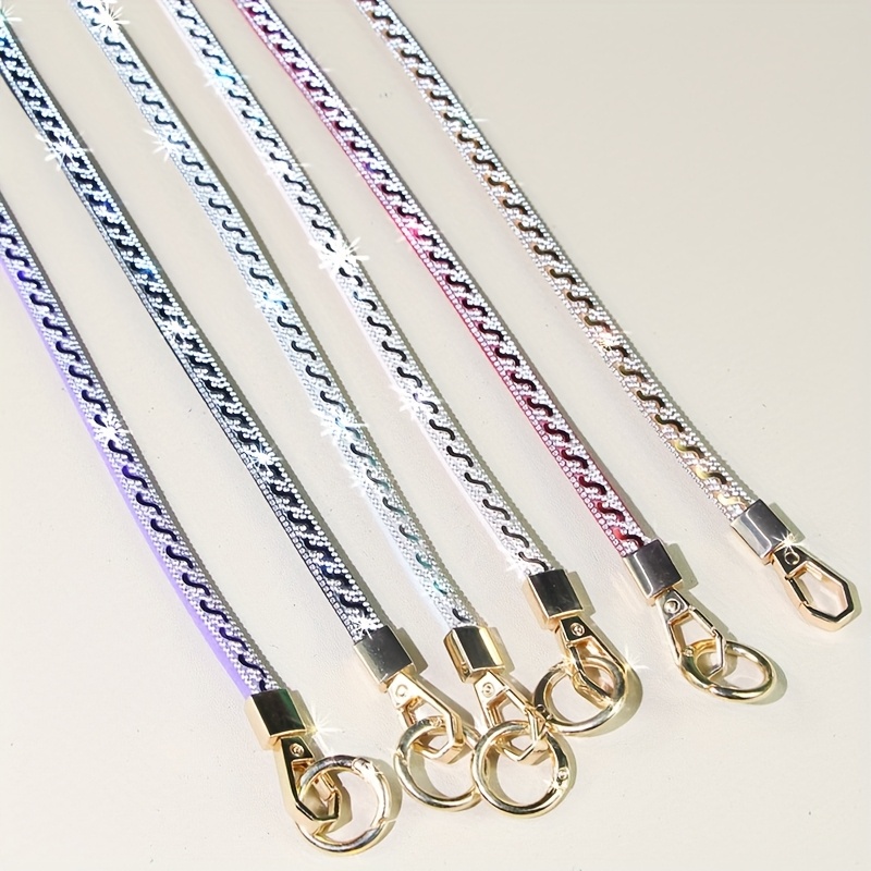 correa   para botellas de agua con diamantes de   para vasos de 8-40 oz - accesorio multiusos para gimnasio y senderismo (rosa/ / ), correa para teléfono y cadenas diy, regalo ideal para mujer, asa aislada para tazas Detalles del producto 2