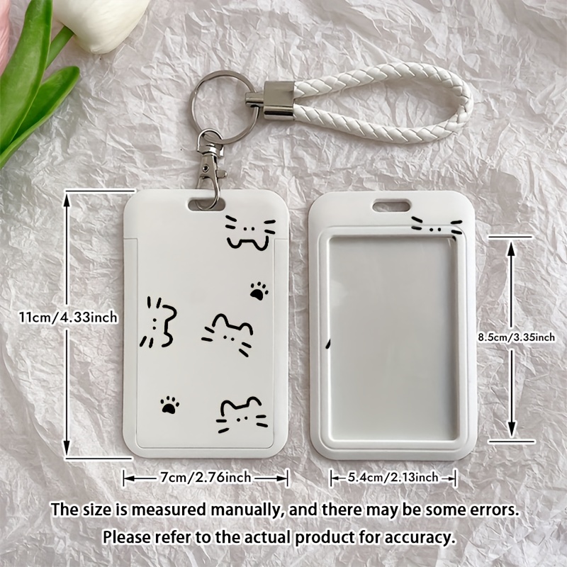 TEMU 2d Black Batthe Designed Id Card, Bus And Meal Card Covers, As Well As Durable Plastic Protective Covers, Are Ideal Gifts For Fans