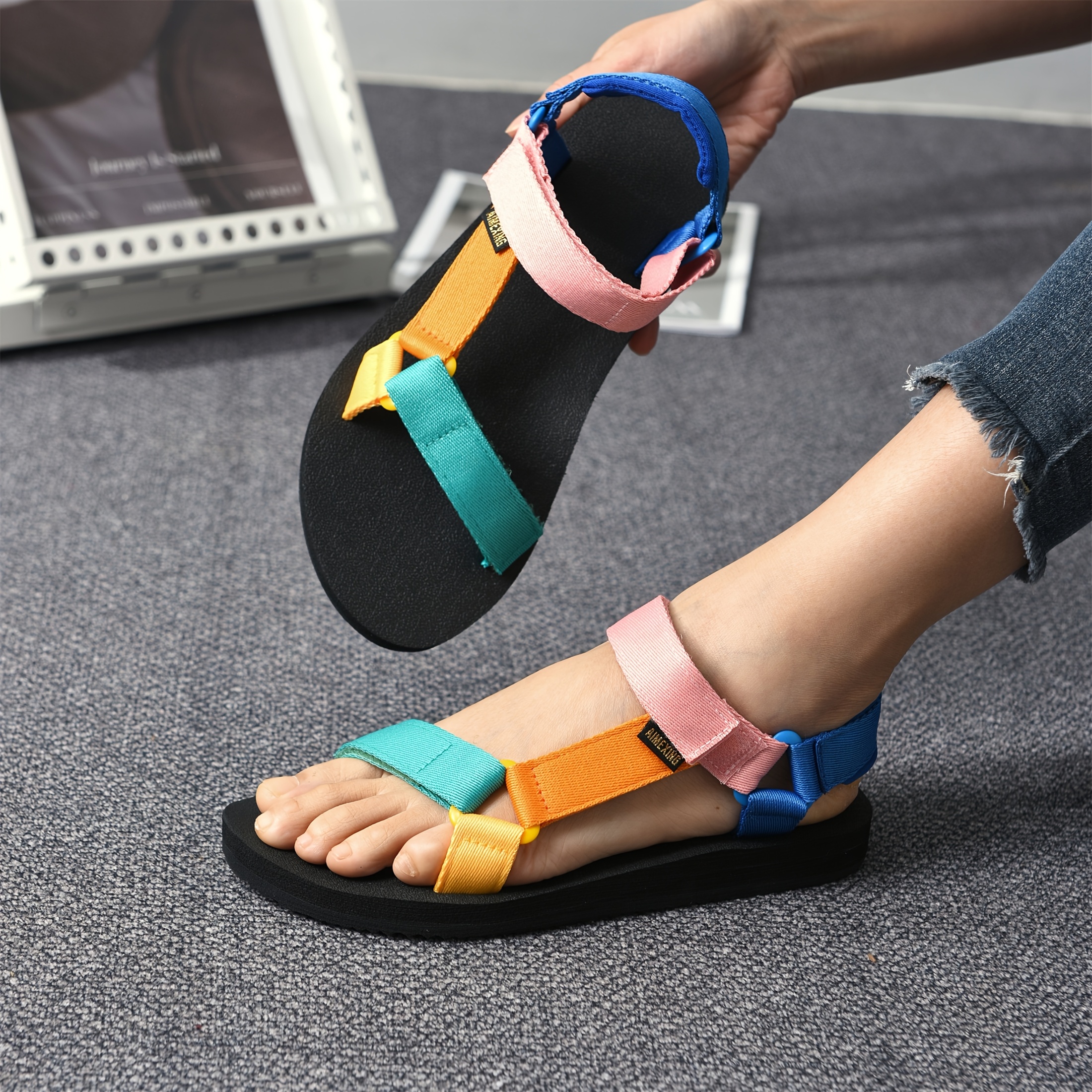 women's lightweight outdoor sports sandals arch support Temu