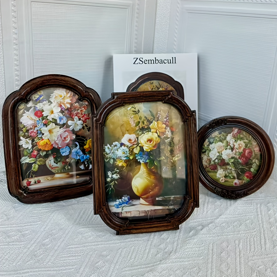 flower picture frames sold on Temu United States