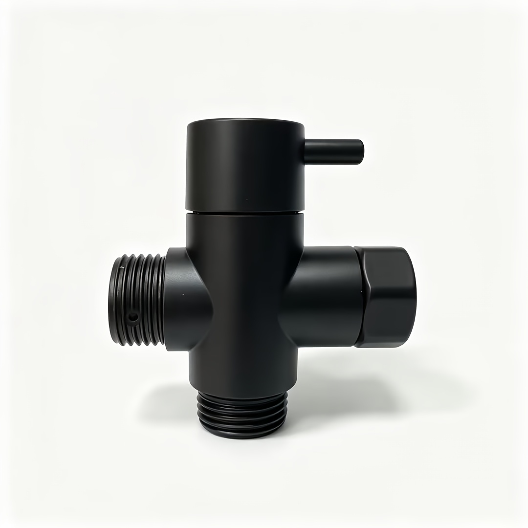 TEMU Robinet de dérivation 3 voies G1 avec interrupteur à pour cuisine et salle de bain, 3 filetages G1 2 compatibles avec la plupart des d'eau