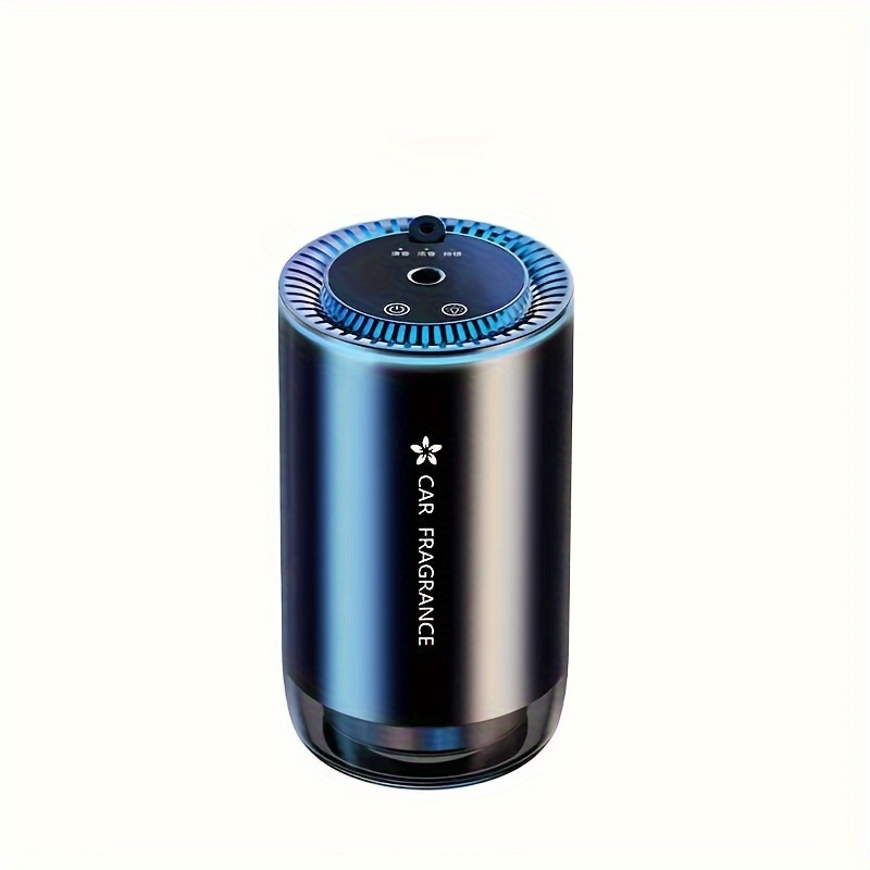 TEMU Smart Car Air Freshener With Projector Light, Usb Rechargeable Essential Oil Diffuser, Adjustable Odor , Light With Music