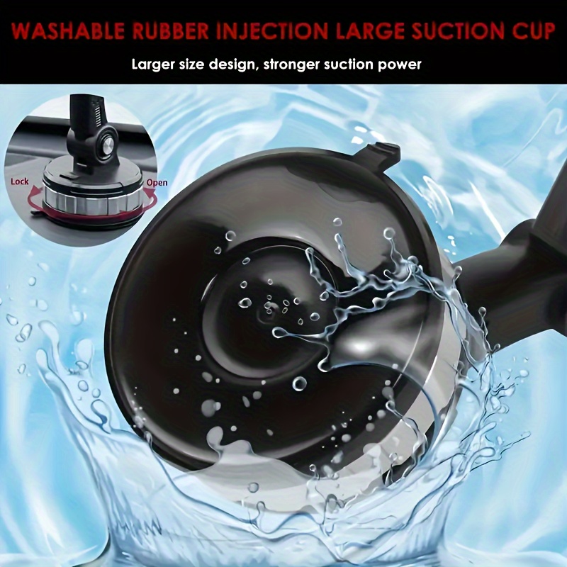 Innovative Mechanical Arm Truck-mounted Phone Holder With Suction Cup, Providing 360-degree Rotation And Super Stable . The Upgraded Suction Cup Car-mounted Phone Holder With Fixed Base In 2024