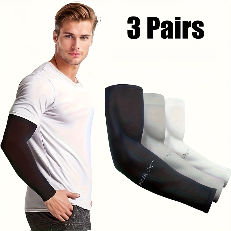 3 pairs of   sleeves unisex suitable for outdoor riding driving fishing