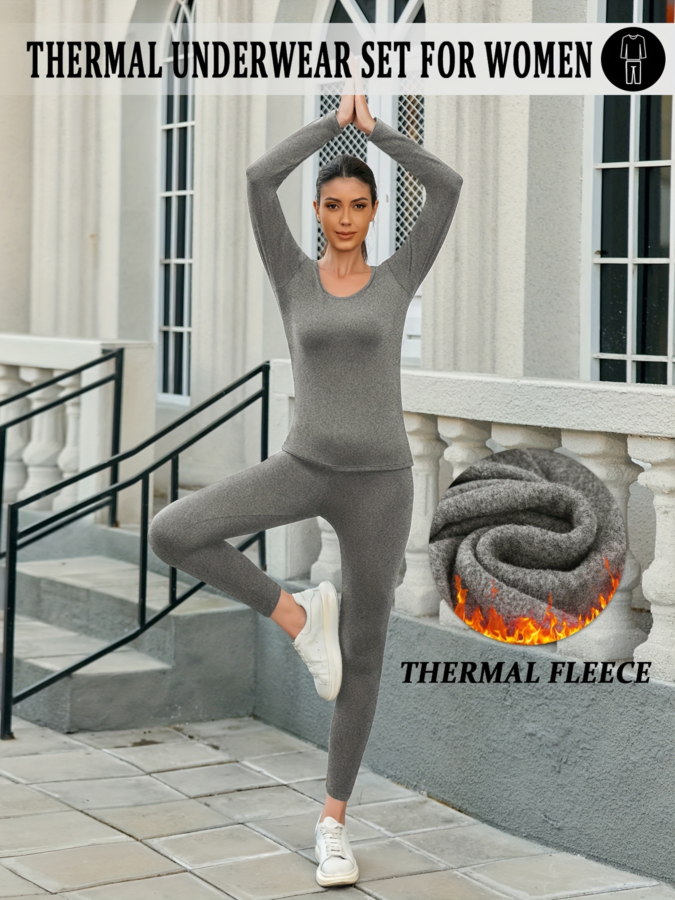 Conjunto Termico Camiseta Termica Para Frio Extremo Mujer