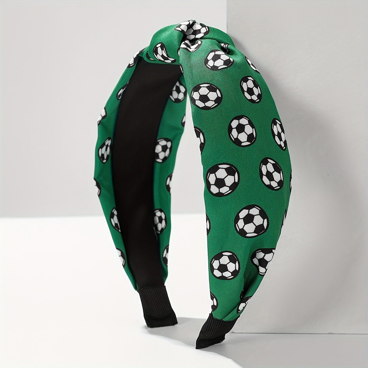 Adult Headband Adult Fabric Knotted Football Headband 1pc