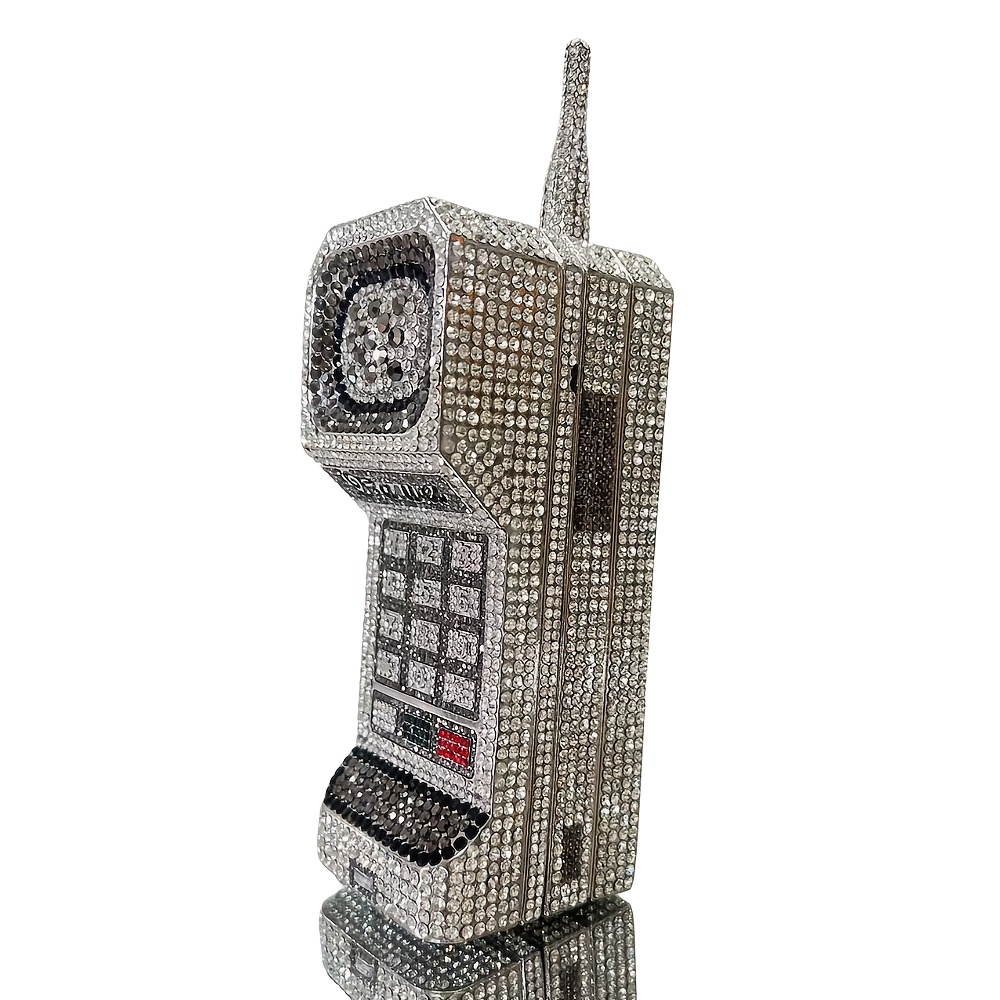 crossbody bag womens sparkling encrusted phone New Zealand