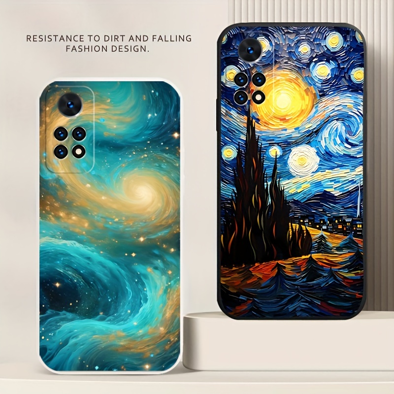 

Tpu Soft Phone Case Cover For Xiaomi Redmi Series - Fashionable Cartoon Cool Print Design, Shockproof And Dirt Resistant [la233]