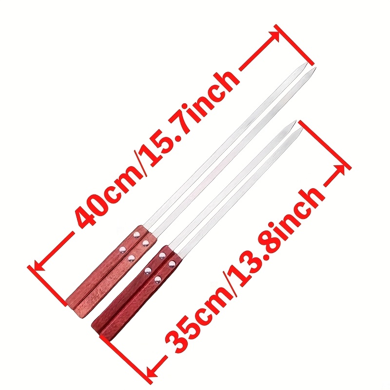 TEMU Barbecue Skewers For Kitchen And Dining Room Grilling Tools (home Kitchen Supplies)