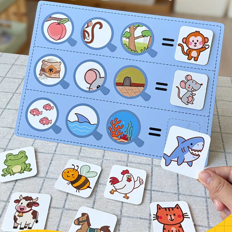 Fun Animal Guessing Game, Educational DIY Teaching Aid