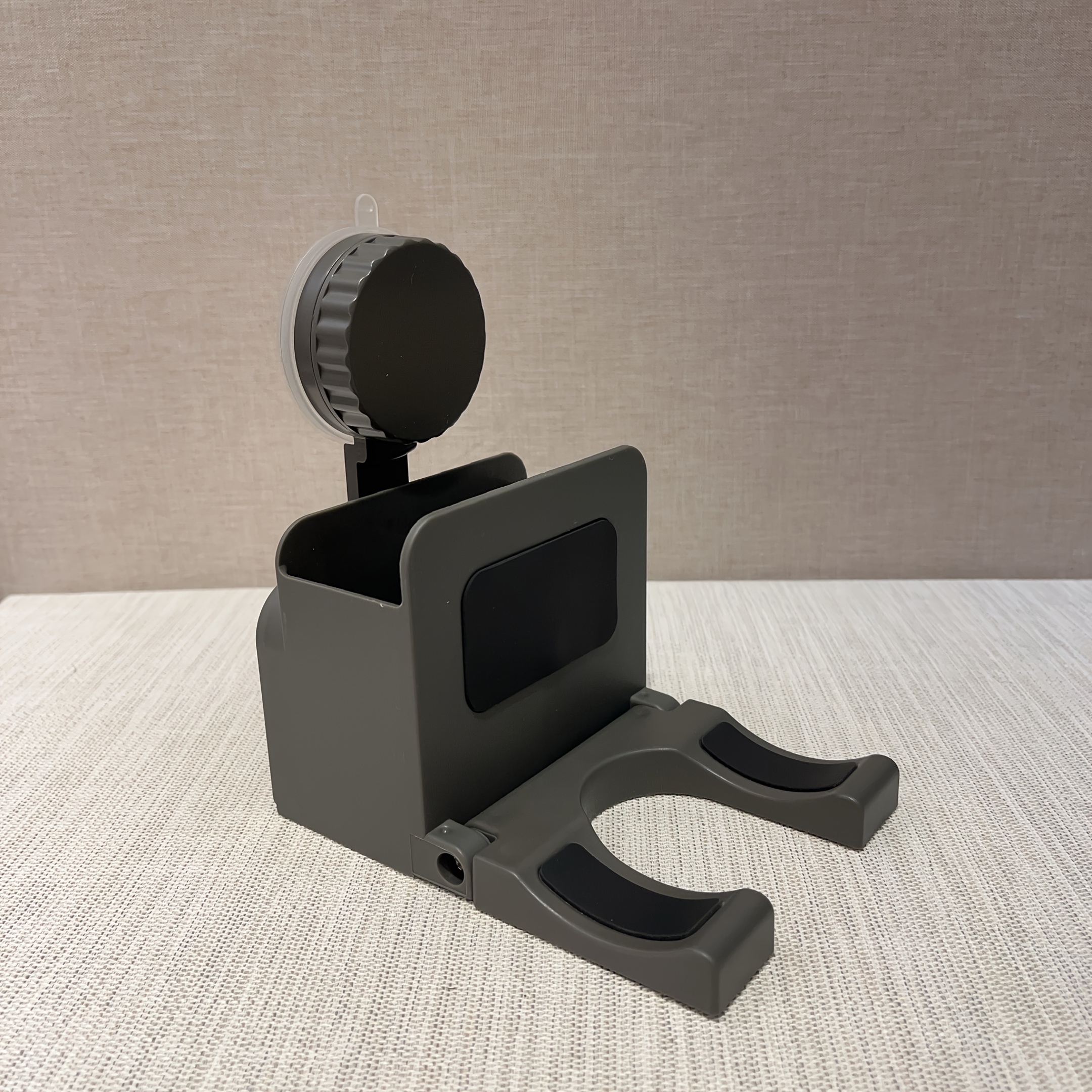 Suction Cup Hair Dryer Rack - Foldable, Hair Dryer Holder, Bathroom Accessory Hanger