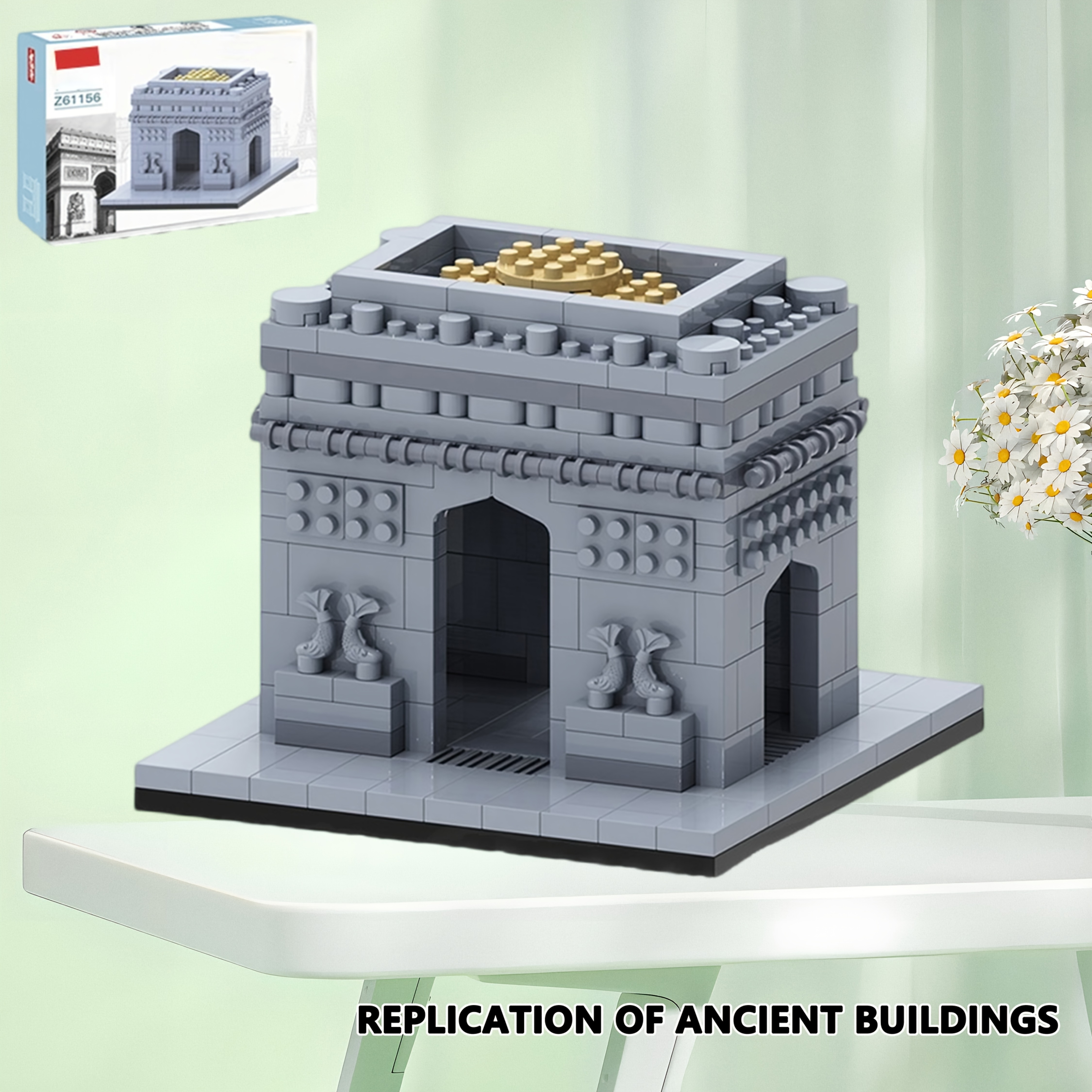 Epic Replicas of Buildings, Stackable Building Toys