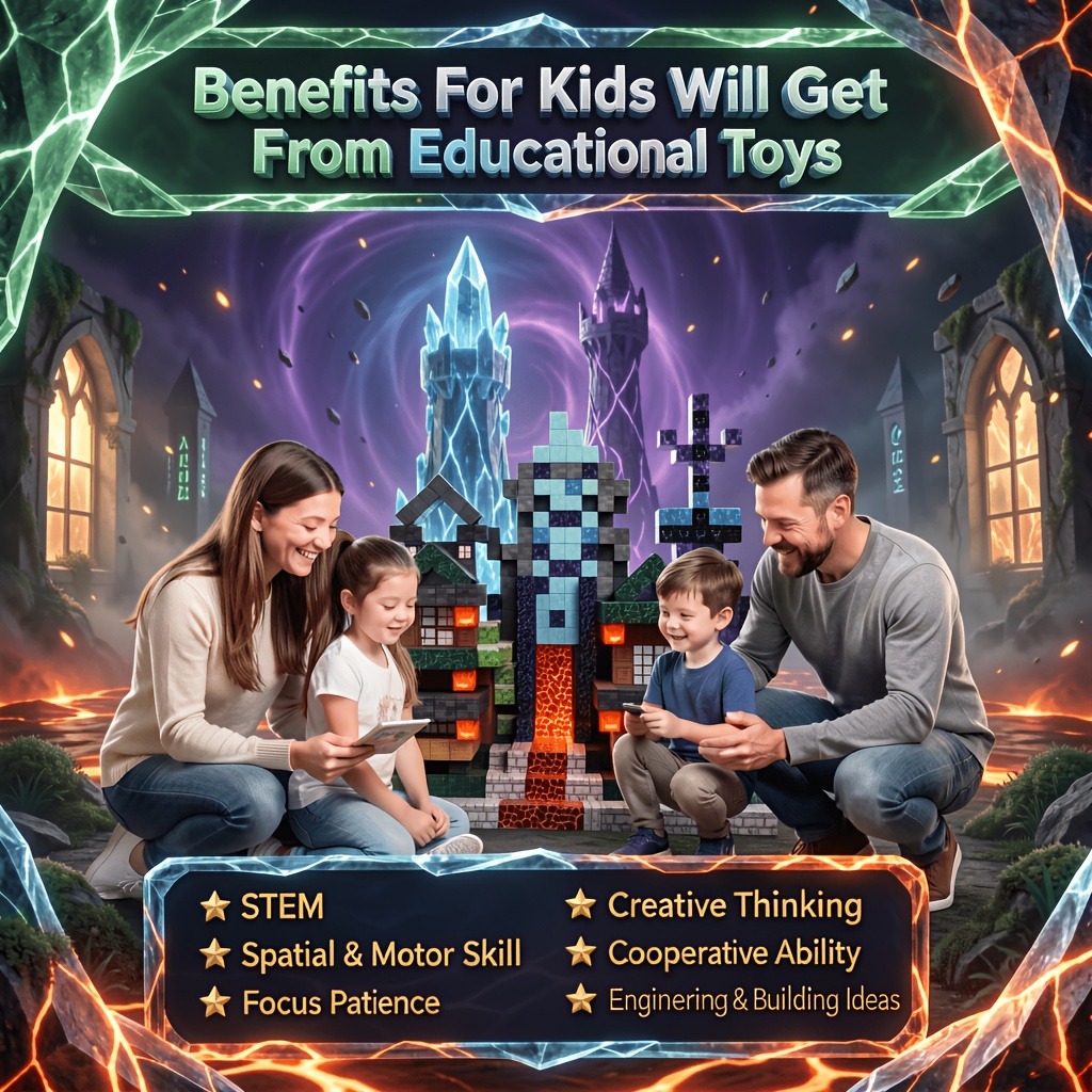 Magnetic Building Blocks for Boys Ages 3-6