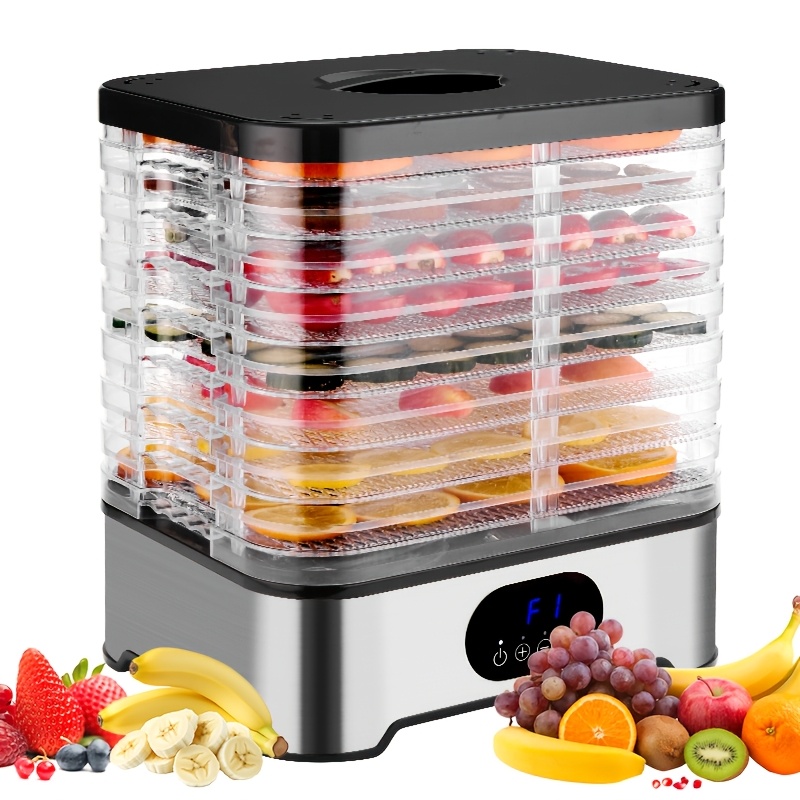 TEMU Déshydrateur Alimentaire, Séchoir Alimentaire , Séchoir à Fruits et à Viande, Aliments de Chasse Séchés à , Utilisé pour du Jérky, des Fruits ,