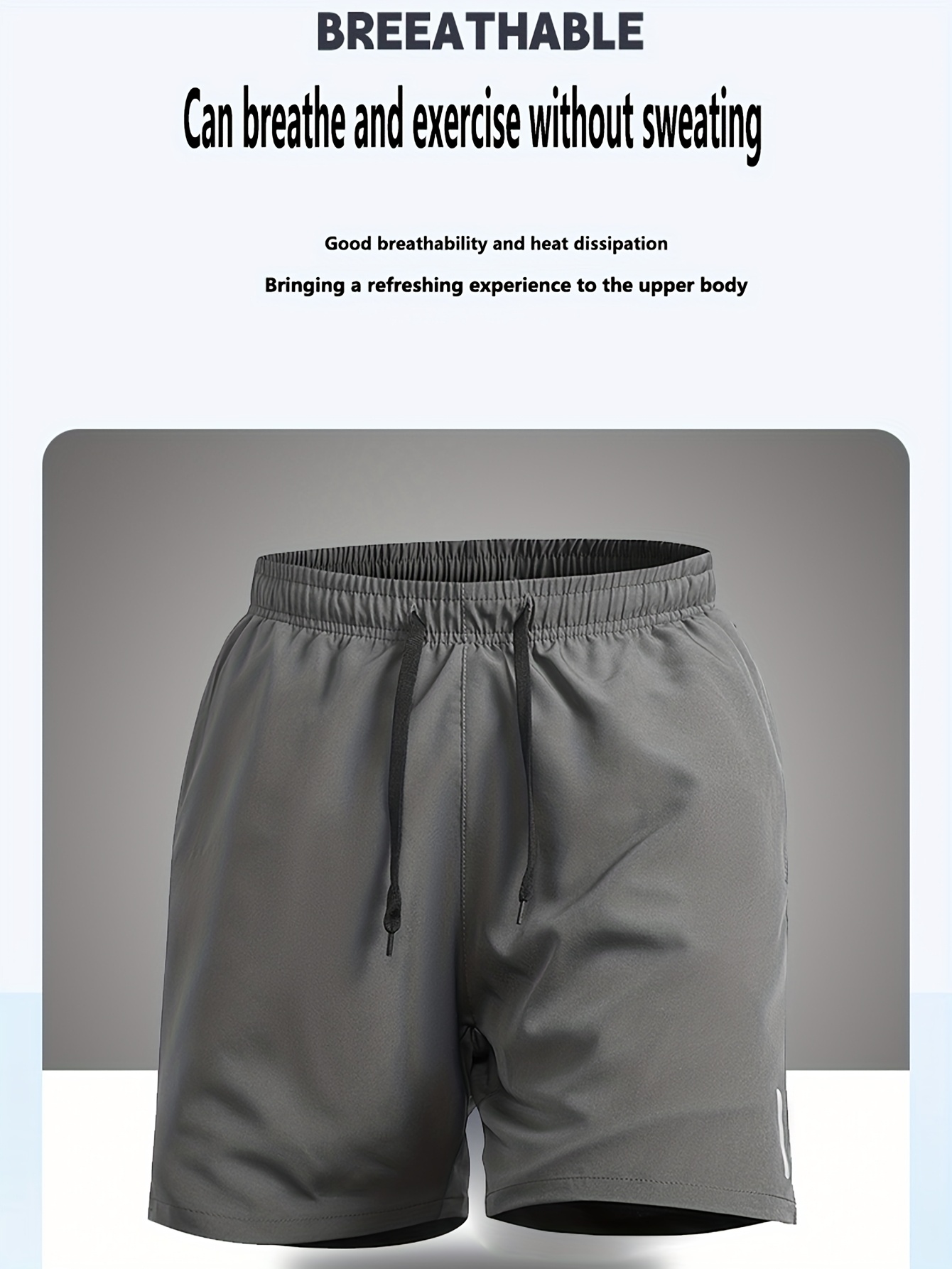 3 Pack Mens Quick Dry Athletic Shorts Moisture Wicking - Poland