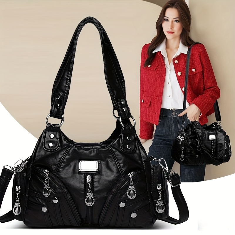 00s archive 2way shoulderbag city y2k 美品 a vintage y2k punk style shoulder bag women featuring - Temu Mauritius