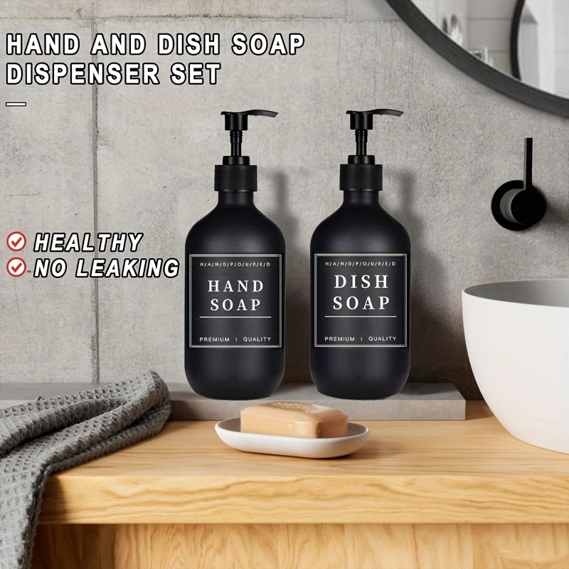 Dispensador de jabón montado en la pared, accesorio de ducha, Gel,  detergente, 500-1500ml, envío directo
