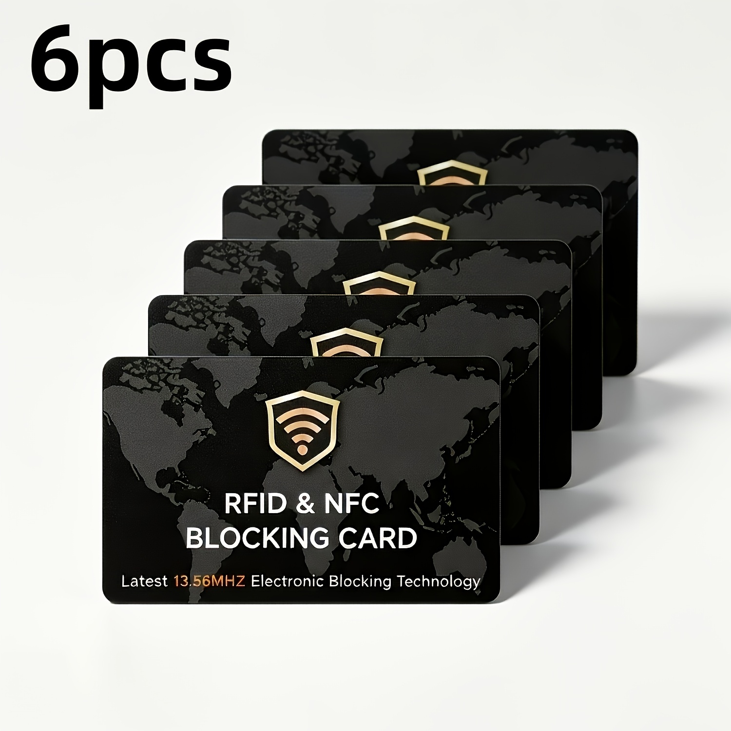 TEMU Rfid Blocking Credit Card Case - Anti-wireless Reading Card, Effectively Protects Credit/debit Cards And From Rfid/nfc Theft, Slim Card Design
