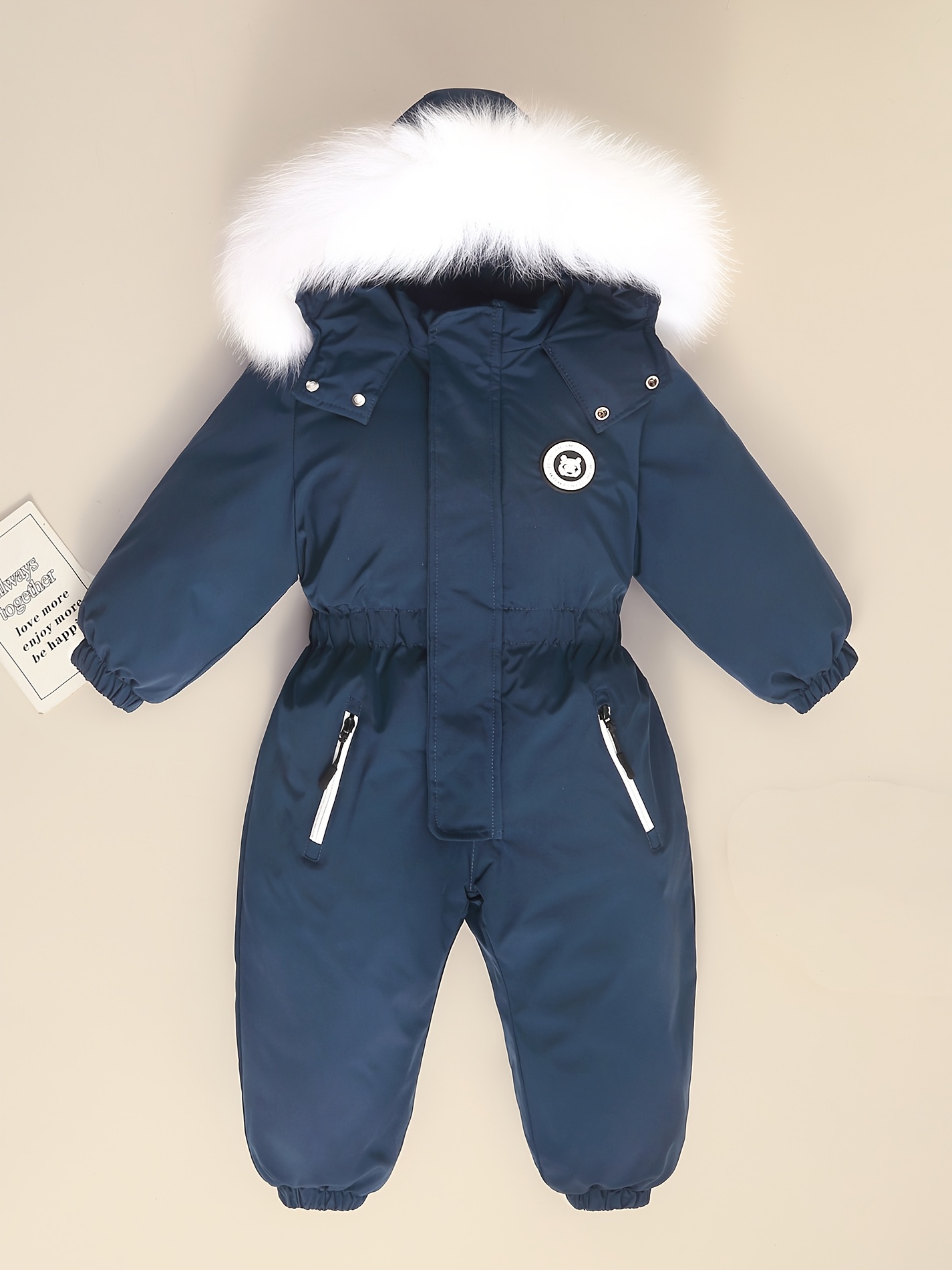 adorable childrens romper boys and girls onesie warm lined winter new style ski suit for kids