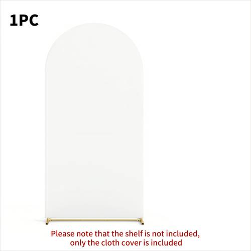 2d flat 2d flat banner 1pc of arched fabric covers elastic for wedding arches birthday party backdrops semi circular backgrounds wedding decorations party decorations 2d flat