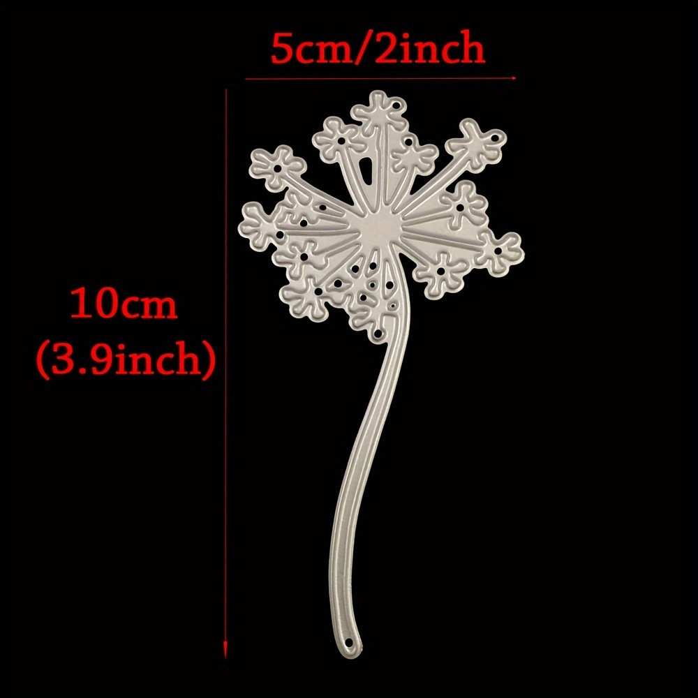 New Dandelion Metal Cutting Dies For Diy Scrapbooking Album Card Making Paper Craft