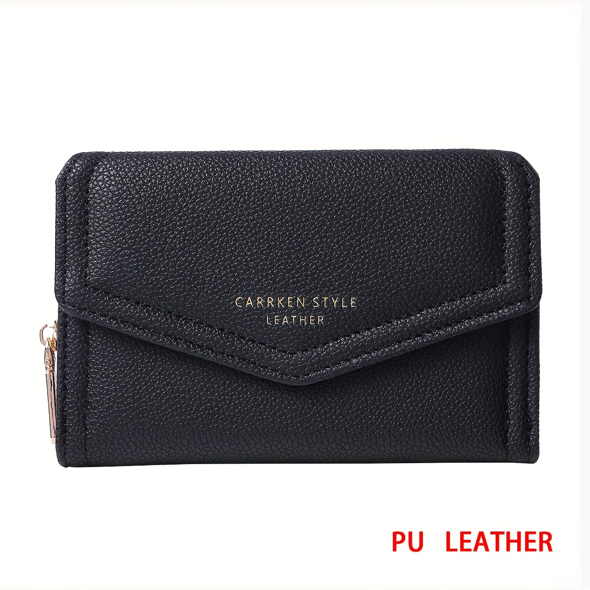 Image of 1 Women's Fashion Bag Cover Mid-length Wallet Casual Wallet Large Capacity Zipper Pocket Coin Purse 's Gift