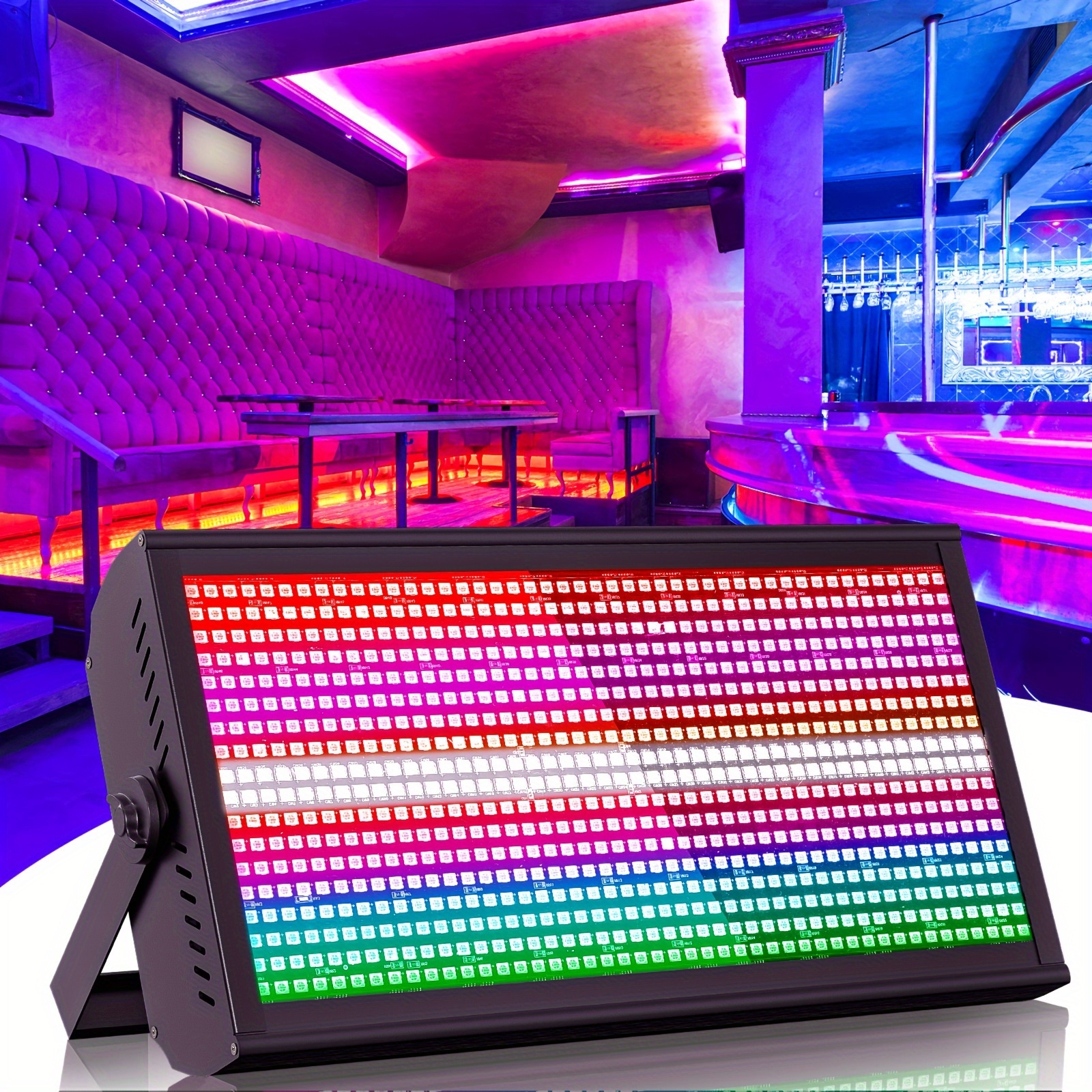 336 LEDs RGB ステージライト 食わせ DMX512対応 防水対応