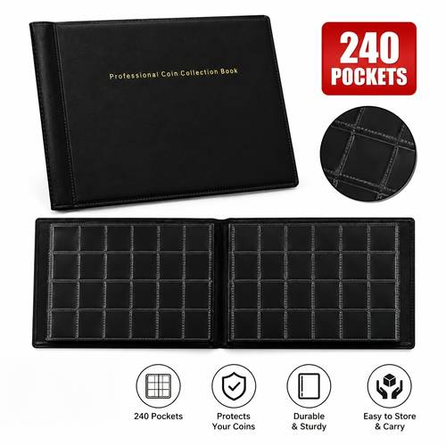 epc 240 collection storage collecting pockets album