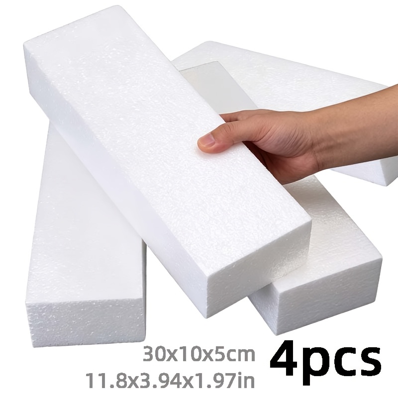 TEMU Set pannelli rettangolari in schiuma ; Pannelli rettangolari in schiuma di polistirene; Pannelli in schiuma , adatti per modelli architettonici