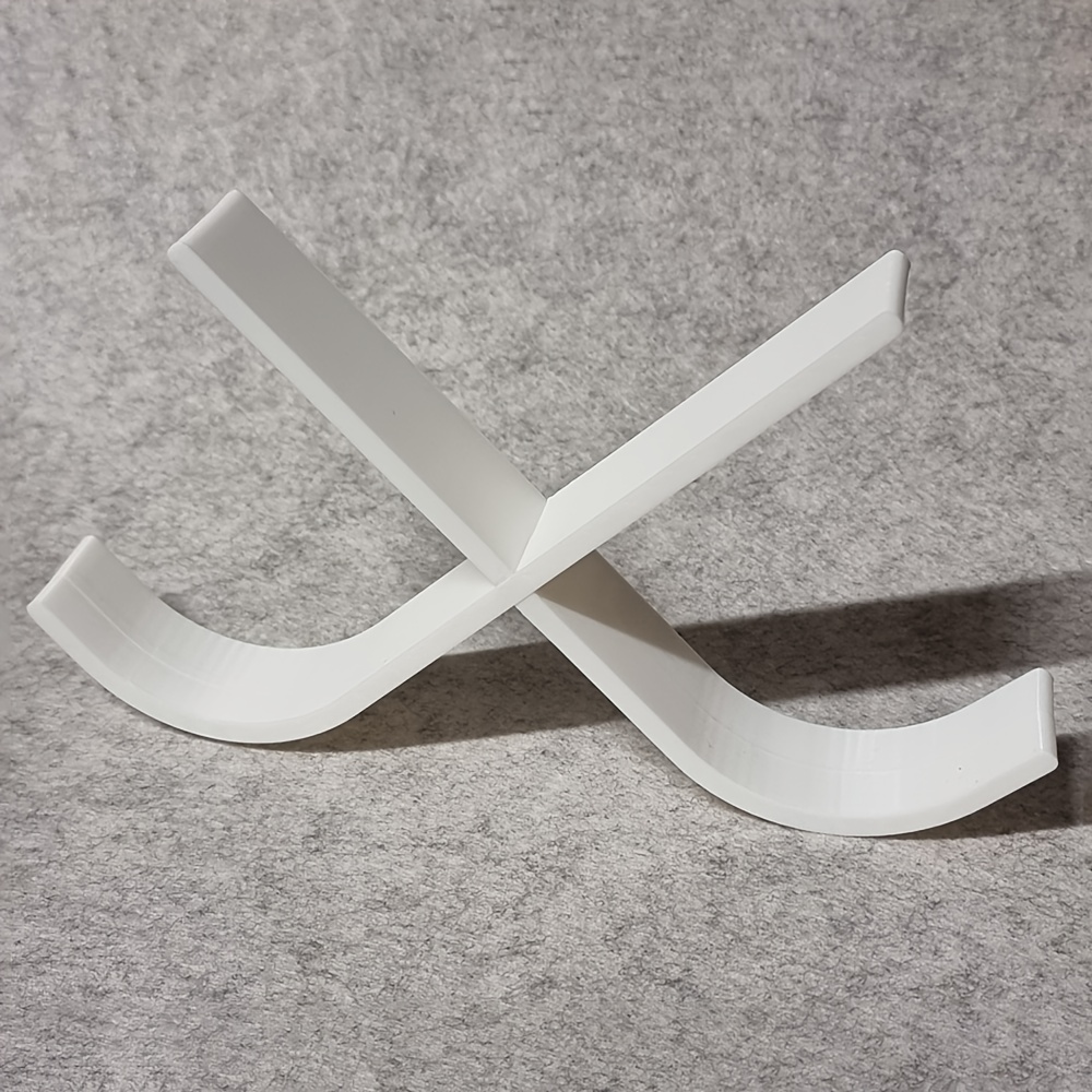 Image of 3-slot Ice Hockey Display Stand, X-shaped Minimalist Desktop Ornament, Commemorative Edition/autographed Hockey Puck Holder, Office Desk Decoration, Gift For Hockey Enthusiasts, Sturdy And Durable
