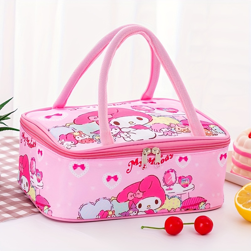 Hello Kitty Kuromi Lunch Bag, Portable Lunch Bag, Lunch Storage Bag For School, Work And Camping