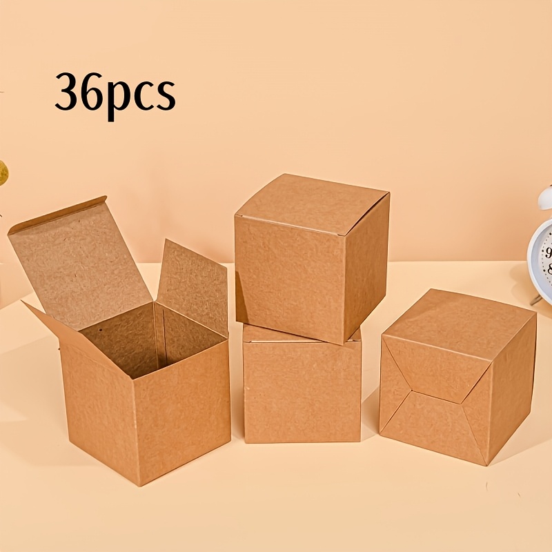 Simple Square Gift Boxes with Lids for Packaging