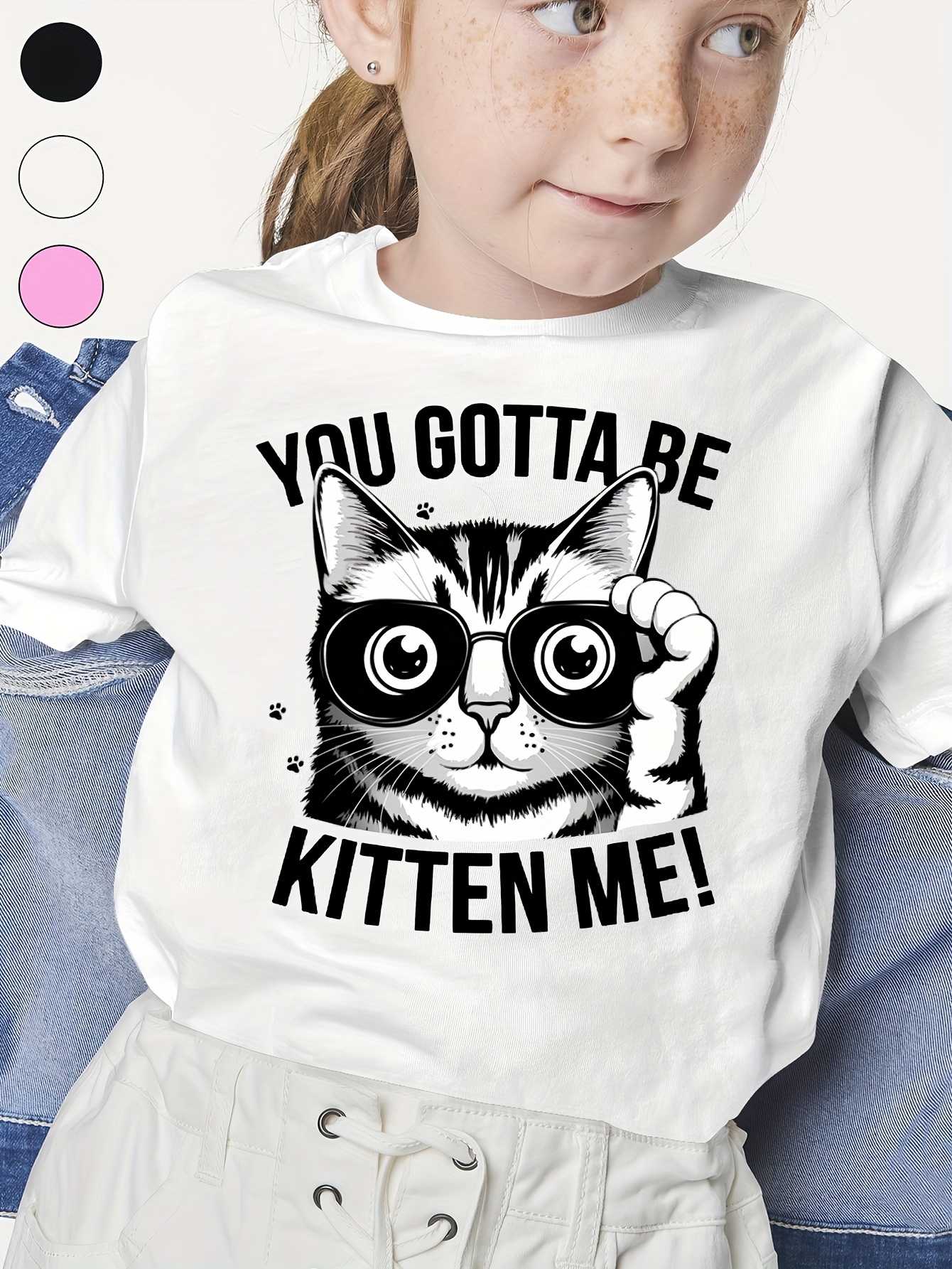 DHgate.com:2024Embroidered Cat Tank Top, Breathable Summer