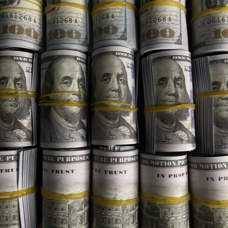 replica prop money set 100pcs of dollar christmas halloween parties filming movie props and board games details 2