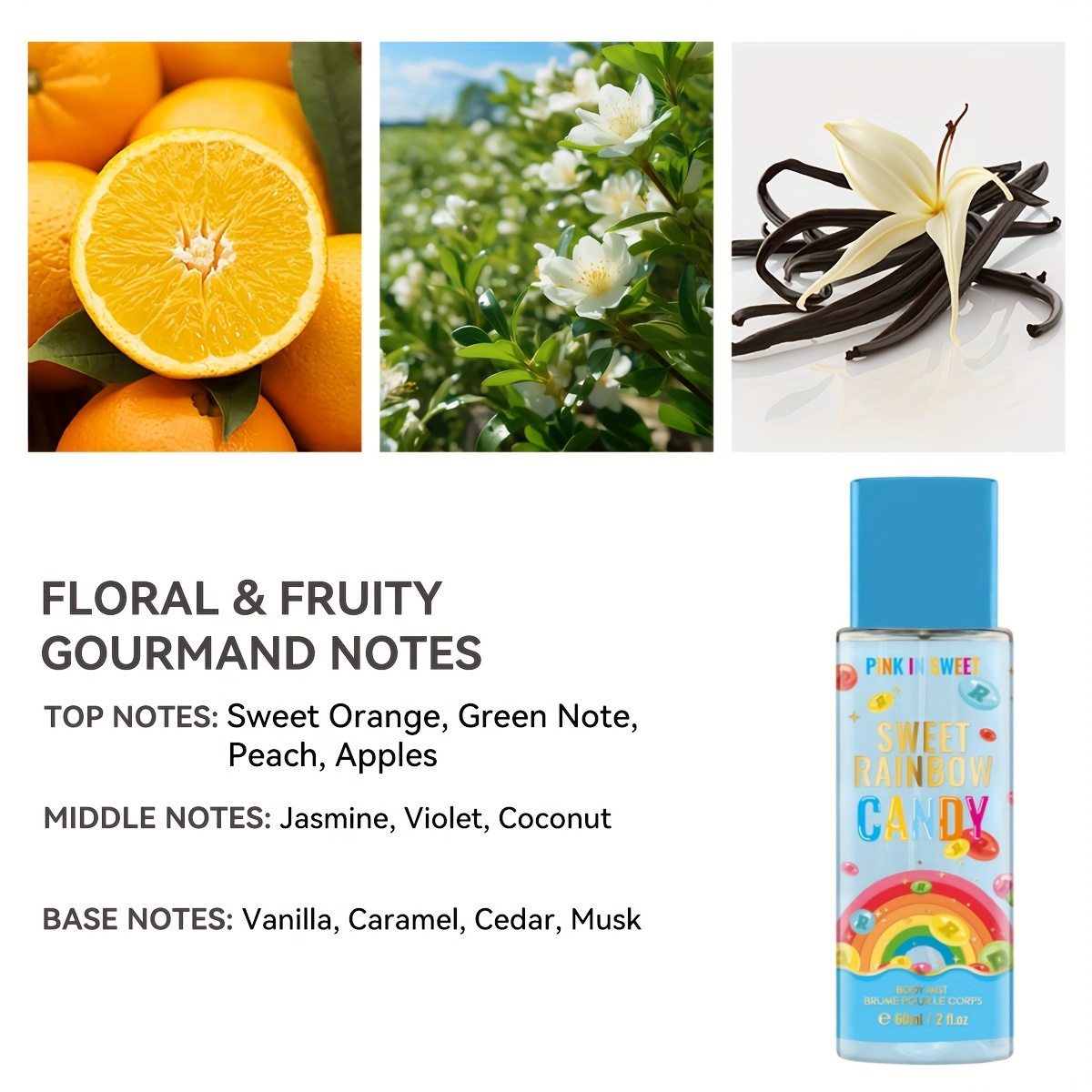 pack womens sweet fragrance spray body hair mist long Temu