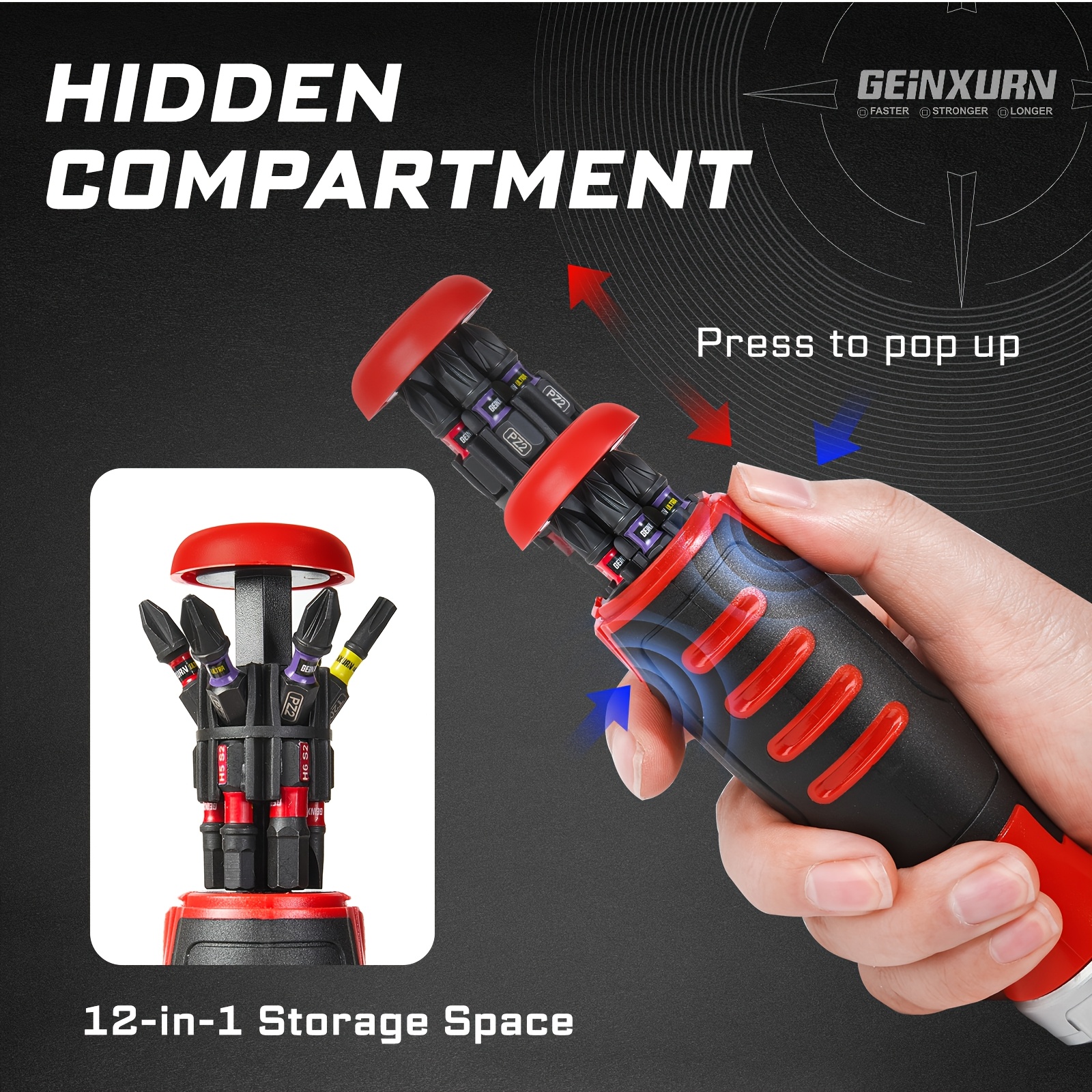 19pcs ratchet screwdriver bit set 1pc ratchet screwdriver all in one 1pc mini wrench 12pcs   bits ph1 1 ph2 2 ph3 1 sq1 1 sq2 1 sq3 1 t20 2 t25 2 sl 8 1 5pcs 65mm nut drive Product details 1