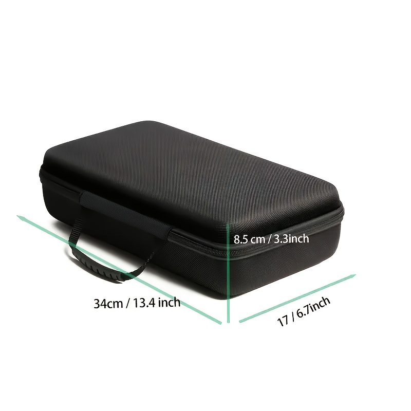 Watch Storage Box with Hard Shell Zipper Case Organizer for Watch Collection