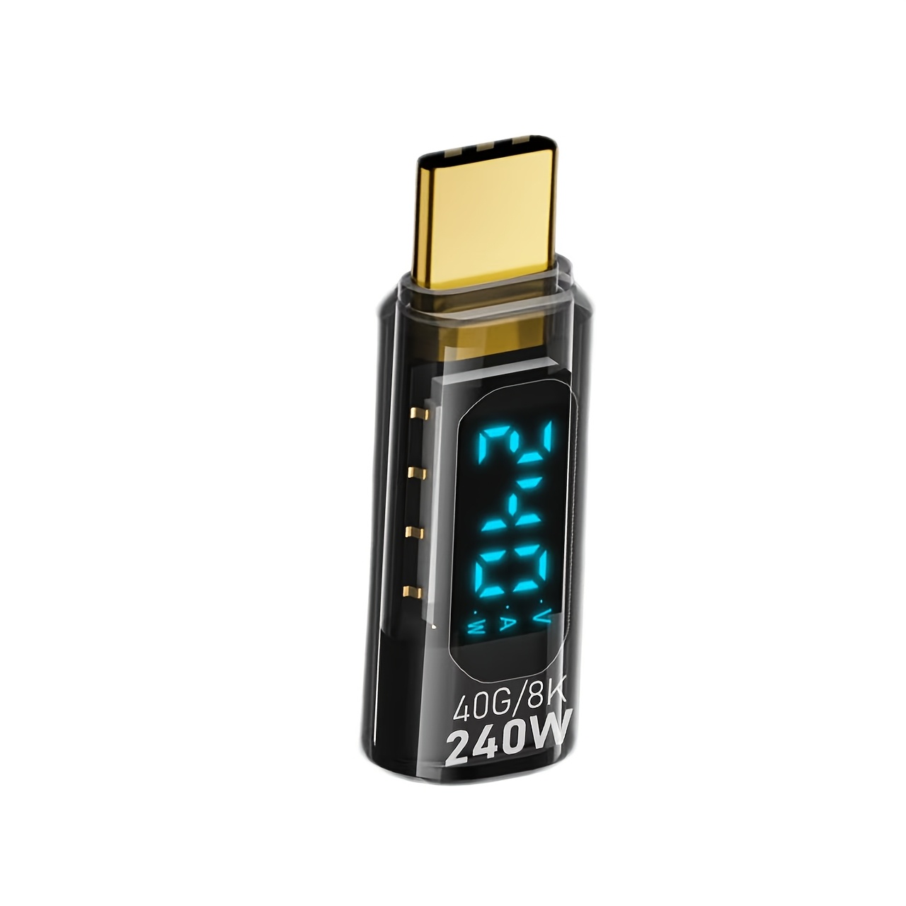 240W Fast Charging USB-C Female to Male Adapter