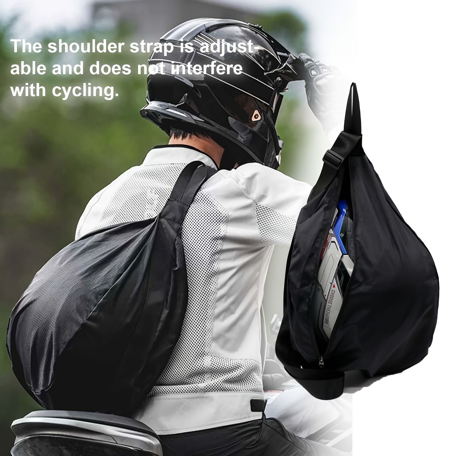 motorcycle helmet bag lightweight foldable full face helmet - Temu Kuwait