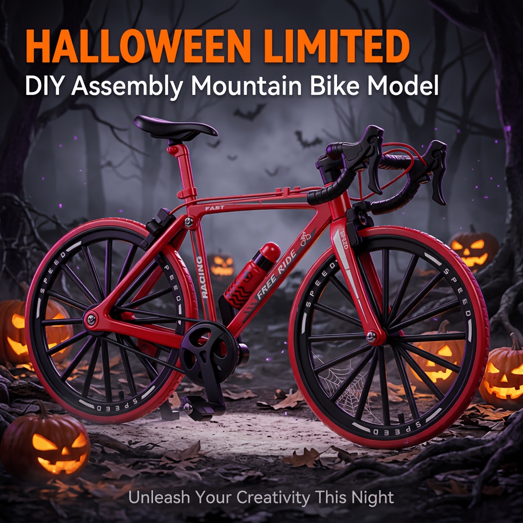 45pcs Road Bicycle Assembly Model Ornament