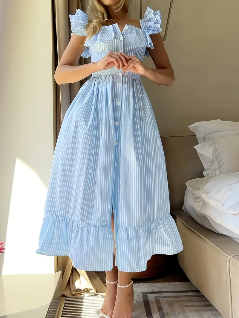 single ladies dress Single Ladies One Shoulder Mini Dress - Blue